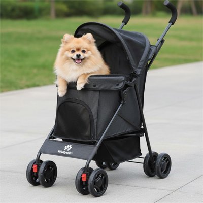 Poussette pour chien | Confort Mobilité - Le Chihuahua Voyageur