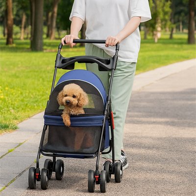 Poussette pour Chien | Confort Mobilité - Le Chihuahua Voyageur