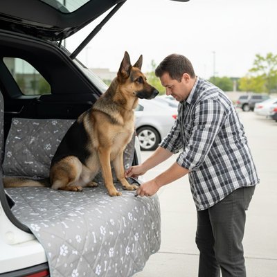 Protection chien voiture | Imperméable Anti-griffes - Le Chihuahua Voyageur