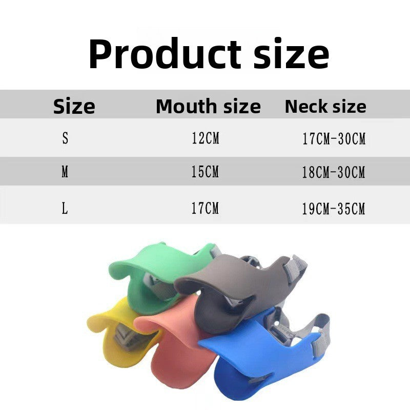 Muselière chien | Canard Silicone