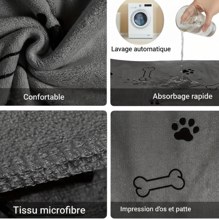 Serviettes pour chiens | Microfibre Ultra 1-3 pcs