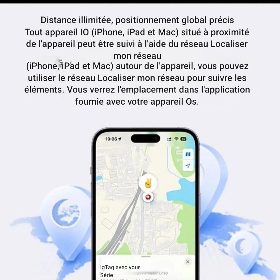Traceur GPS chien - 4-pack Smart tag