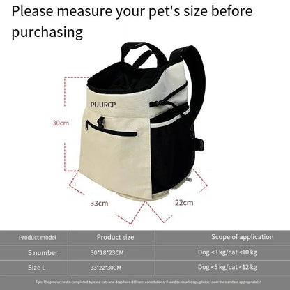 Sac a dos chien - PUUROF Backpack - Le Chihuahua Voyageur