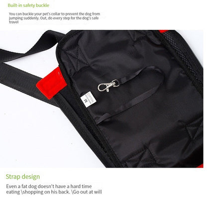 Sac à dos pour chien - Sac à dos de voyage pour animaux de compagnie - Le Chihuahua Voyageur