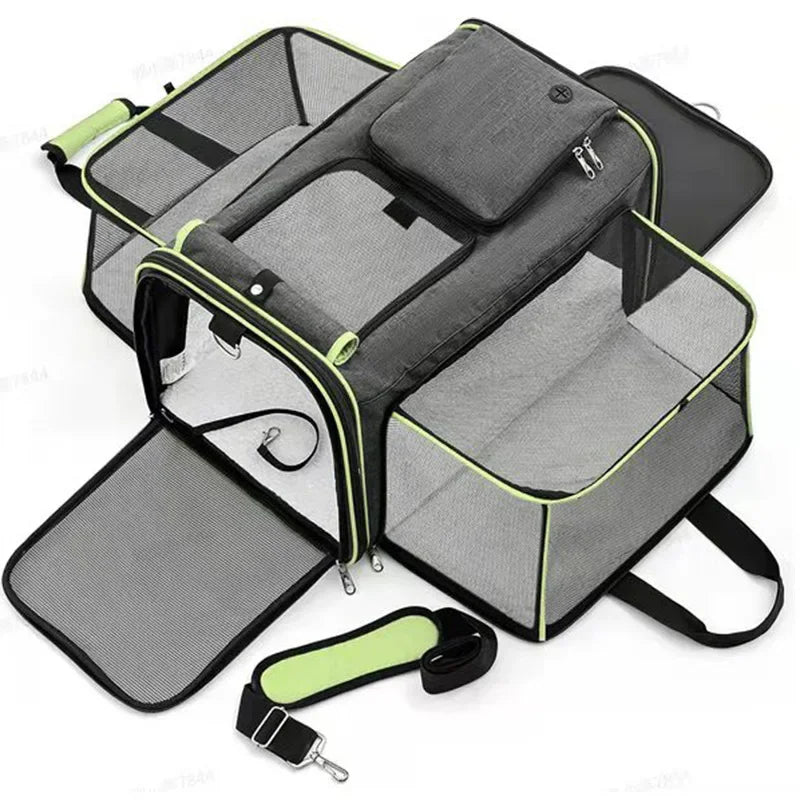 Sac de transport chien - Extensible en maille - Le Chihuahua Voyageur