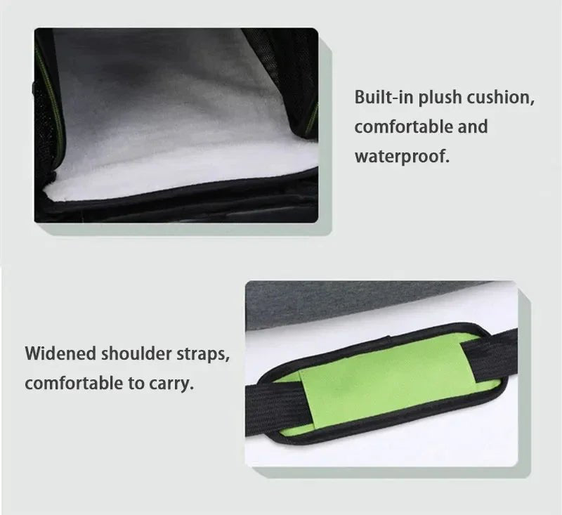 Sac de transport chien - Extensible en maille - Le Chihuahua Voyageur