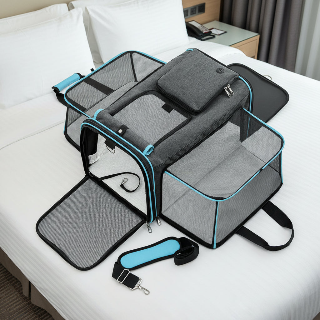 Sac de transport chien - Extensible en maille - Le Chihuahua Voyageur