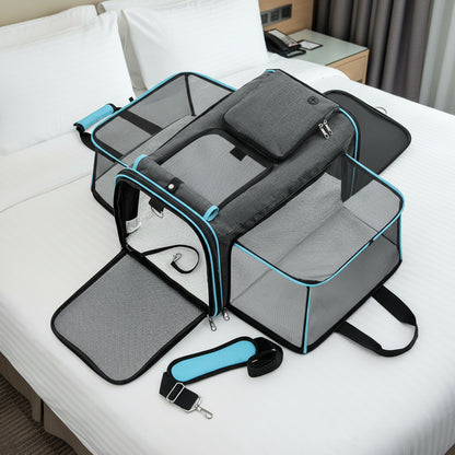 Sac de transport chien - Extensible en maille - Le Chihuahua Voyageur