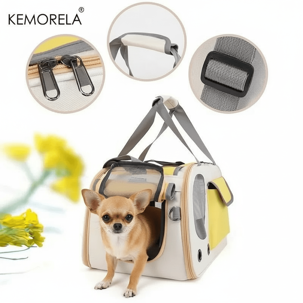 Sac de transport pour Chien - KEMORELA - Le Chihuahua Voyageur
