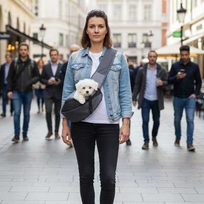 Sac de transport pour Chien | Voyageur Confort - Le Chihuahua Voyageur