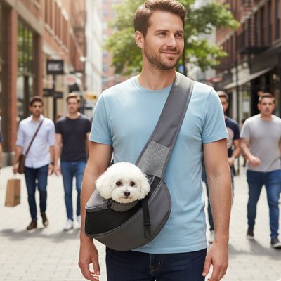 Sac de transport pour Chien | Voyageur Confort - Le Chihuahua Voyageur