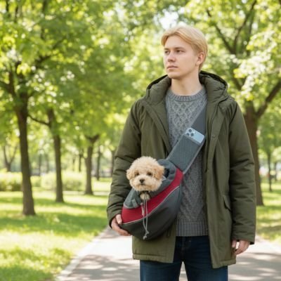 Sac de transport pour Chien | Voyageur Confort - Le Chihuahua Voyageur