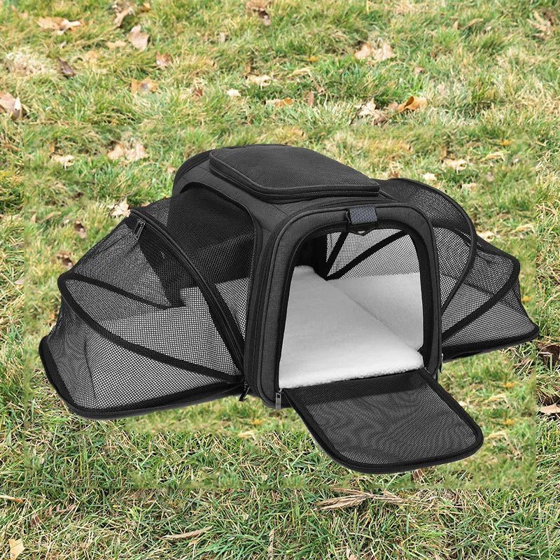 Sac pour transporter chien - Fashionable Expandable Satchel - Le Chihuahua Voyageur