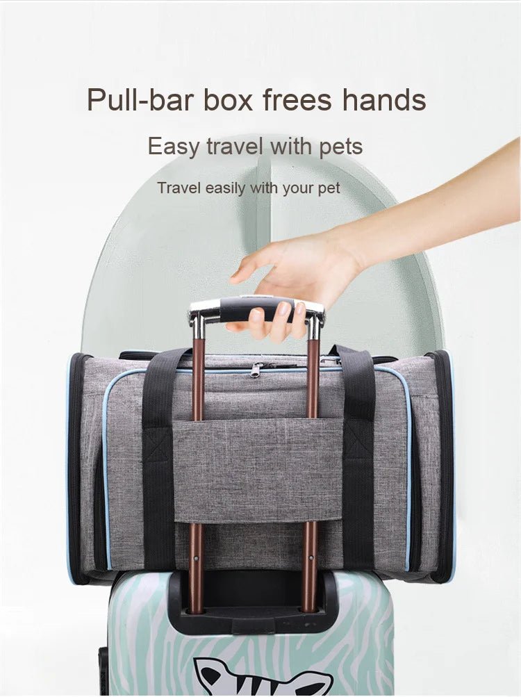 Sac pour transporter chien - Fashionable Expandable Satchel - Le Chihuahua Voyageur