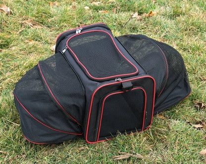 Sac pour transporter chien - Fashionable Expandable Satchel - Le Chihuahua Voyageur