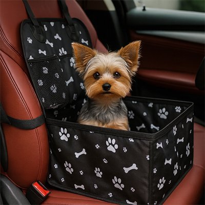 Siege auto chien | Confort Sécurisé - Le Chihuahua Voyageur