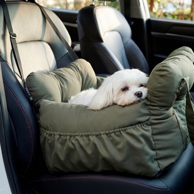 Siege auto pour chien moelleux