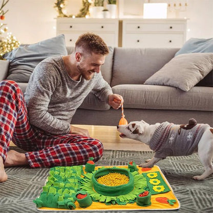 tapis de fouille chien - No anxiety - Le Chihuahua Voyageur