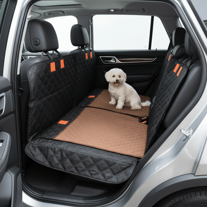 Tapis pour chien | Anti - glisse voiture - Le Chihuahua Voyageur