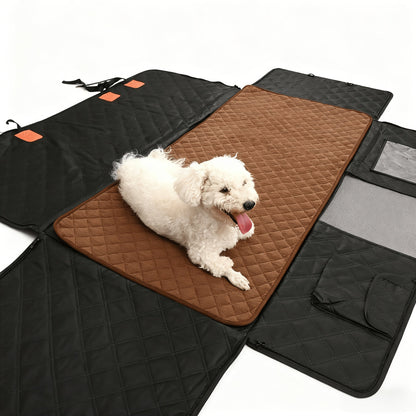 Tapis pour chien | Anti - glisse voiture - Le Chihuahua Voyageur