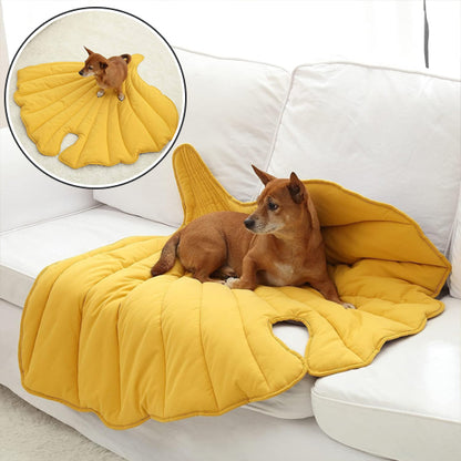 Tapis pour chien-Tropicale feuille
