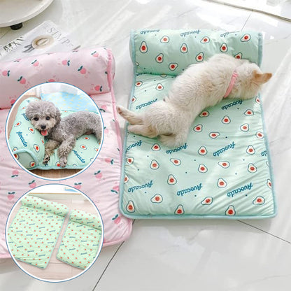tapis rafraichissant chien bed