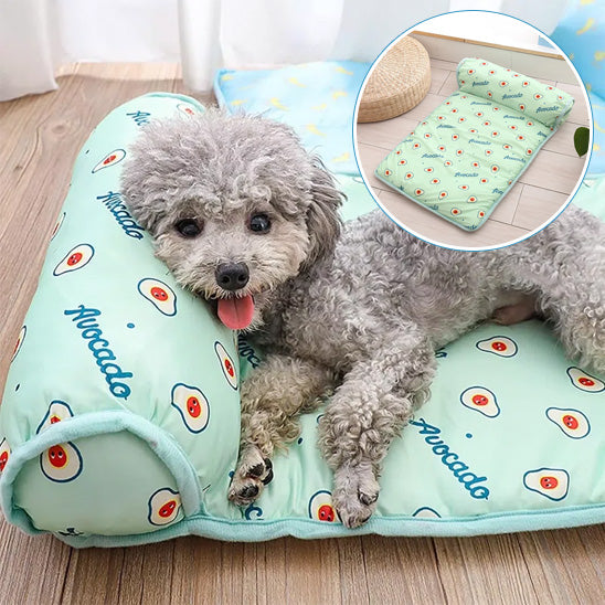 tapis rafraichissant chien lit